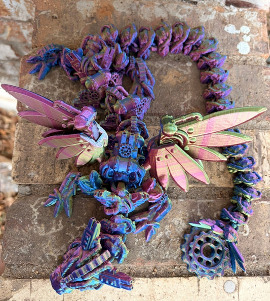 Steampunk Flying Dragon